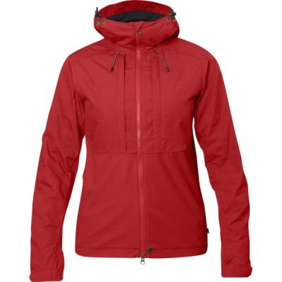 Chaquetas Fjallraven Abisko Lite Mujer - Rojas - Chile OLB195736